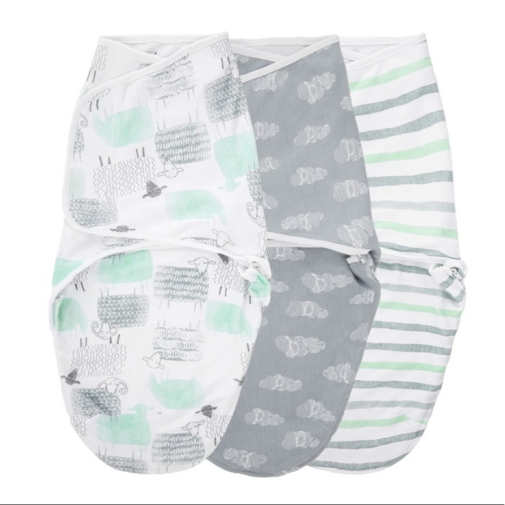 Bundle of 3 Swaddle Wraps